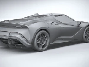 Ferrari SP-8 2024 3D Model