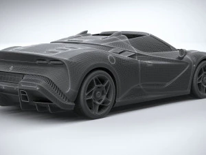 Ferrari SP-8 2024 3D Model