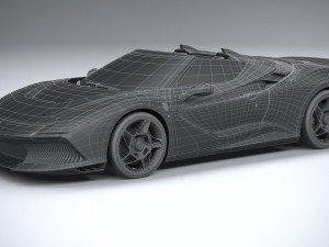 Ferrari SP-8 2024 3D-Modell