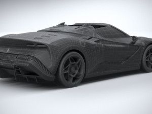 Ferrari SP-8 2024 3D-Modell