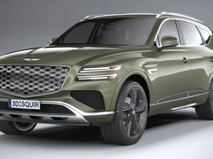 Genesis GV80 2025 3D Model