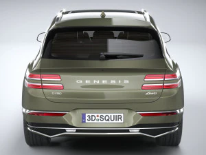 Genesis GV80 2025 3D Model