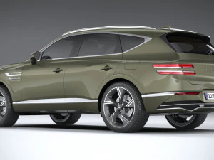 Genesis GV80 2025 3D Model