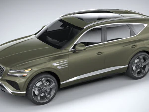 Genesis GV80 2025 3D Model