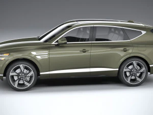 Genesis GV80 2025 3D Model