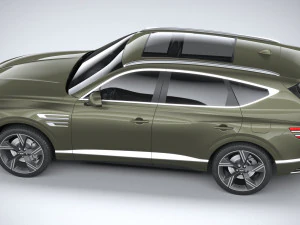 Genesis GV80 2025 3D Model