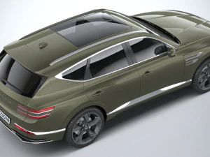 Genesis GV80 2025 3D Model