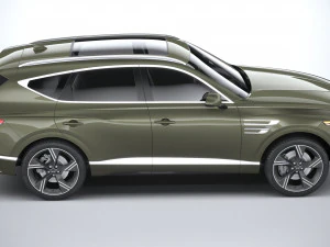 Genesis GV80 2025 3D Model