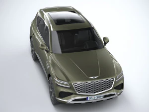 Genesis GV80 2025 3D Model