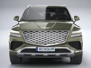 Genesis GV80 2025 3D Model