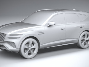 Genesis GV80 2025 Model 3D