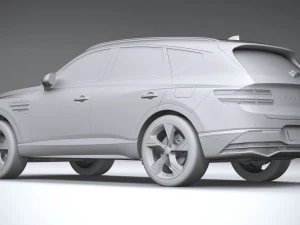 Genesis GV80 2025 3D Model