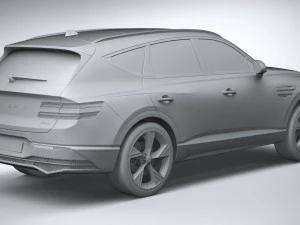 Genesis GV80 2025 3D Model