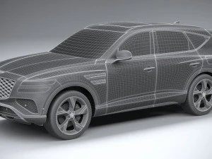 Genesis GV80 2025 3D Model