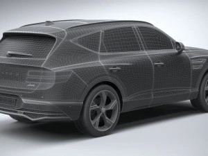 Genesis GV80 2025 3D Model