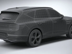 Genesis GV80 2025 3D Model