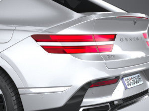 Genesis GV80 Coupe 2025 3D Model