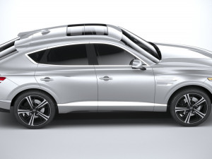 Genesis GV80 Coupe 2025 3D Model