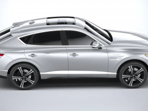 Genesis GV80 Coupe 2025 3D Model