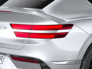 Genesis GV80 Coupe 2025 3D Model
