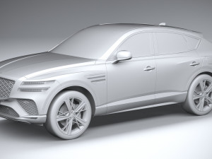 Genesis GV80 Coupe 2025 3D Model