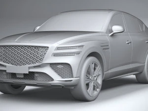 Genesis GV80 Coupe 2025 3D Model