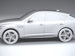 Genesis GV80 Coupe 2025 3D Model