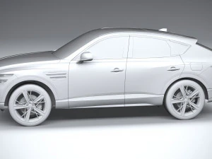 Genesis GV80 Coupe 2025 3D Model