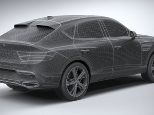 Genesis GV80 Coupe 2025 3D Model