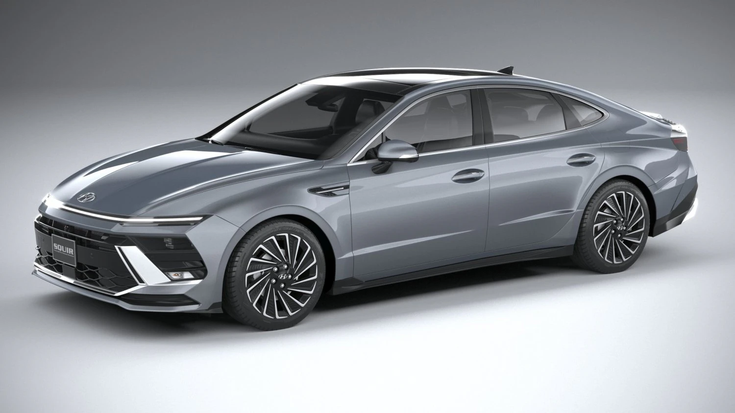 Hyundai Sonata 2024 3D Model .c4d .max .obj .3ds .fbx .stl .blend 