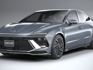 Hyundai Sonata 2024 Modèle 3D