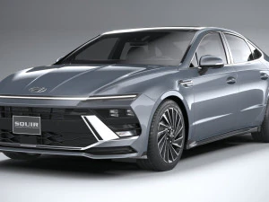 Hyundai Sonata 2024 3D Model