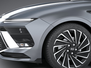 Hyundai Sonata 2024 Modèle 3D