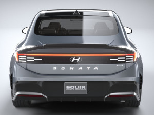 Hyundai Sonata 2024 Modèle 3D