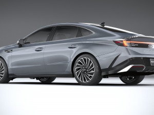 Hyundai Sonata 2024 Modèle 3D