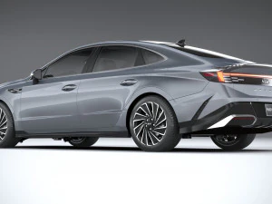 Hyundai Sonata 2024 3D Model