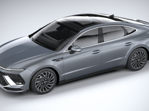 Hyundai Sonata 2024 Modèle 3D