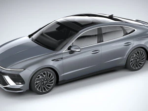 Hyundai Sonata 2024 3D Model