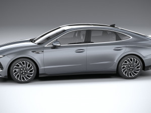Hyundai Sonata 2024 Modèle 3D