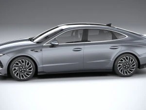 Hyundai Sonata 2024 3D Model