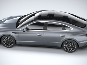 Hyundai Sonata 2024 Modèle 3D
