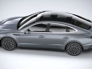 Hyundai Sonata 2024 3D Model