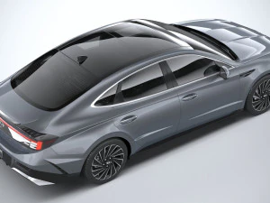 Hyundai Sonata 2024 3D Model