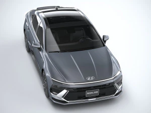 Hyundai Sonata 2024 3D Model
