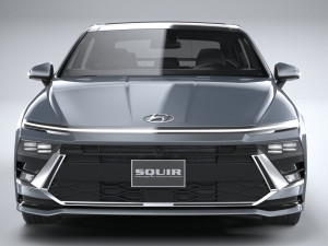 Hyundai Sonata 2024 Modèle 3D
