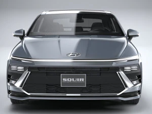 Hyundai Sonata 2024 3D Model