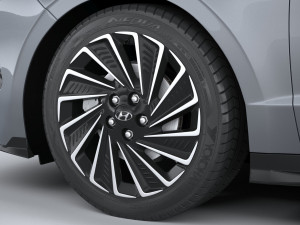 Hyundai Sonata 2024 Modèle 3D