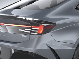 Hyundai Sonata 2024 Modèle 3D