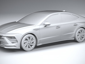 Hyundai Sonata 2024 Modèle 3D
