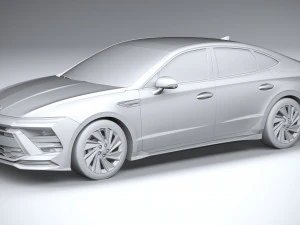 Hyundai Sonata 2024 3D Model